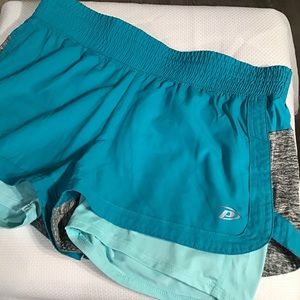 Athletic Shorts, Medium, ProPlayer Wicking, Teal